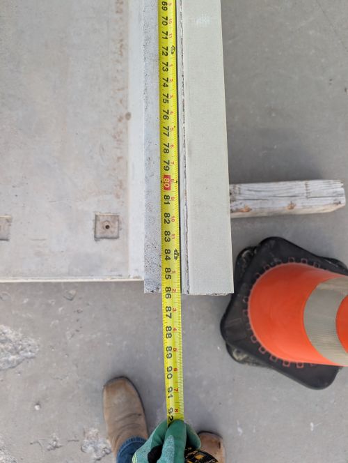 Heavy Traffic Rated Trench