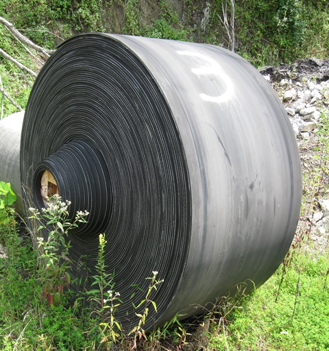 Fabric Conveyor Belt 36 in. Approx. 560 ft, Roll No. 3
