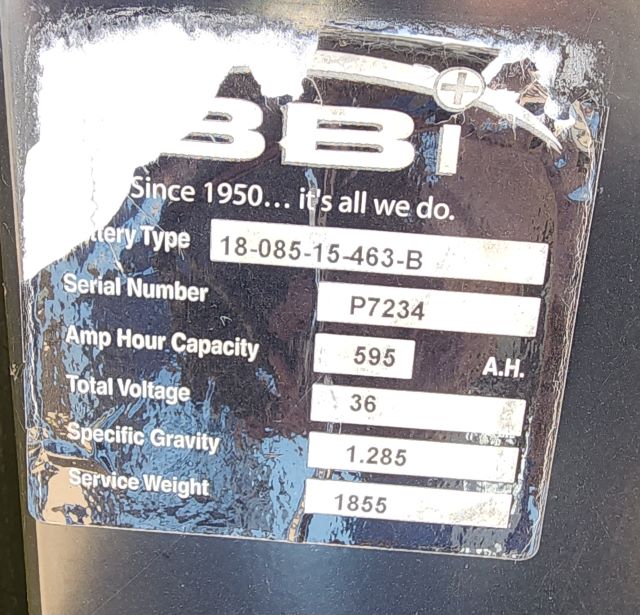 Forklift Electric 3000# Capacity (950454) - Image 7