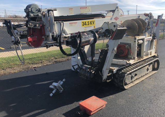 2015 SDP EZ Hauler 3400LP Mini Digger Derrick (970598)