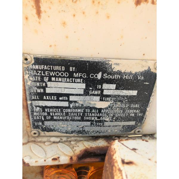 1989 Hazelwood Utility Trailer (910161) - Image 3