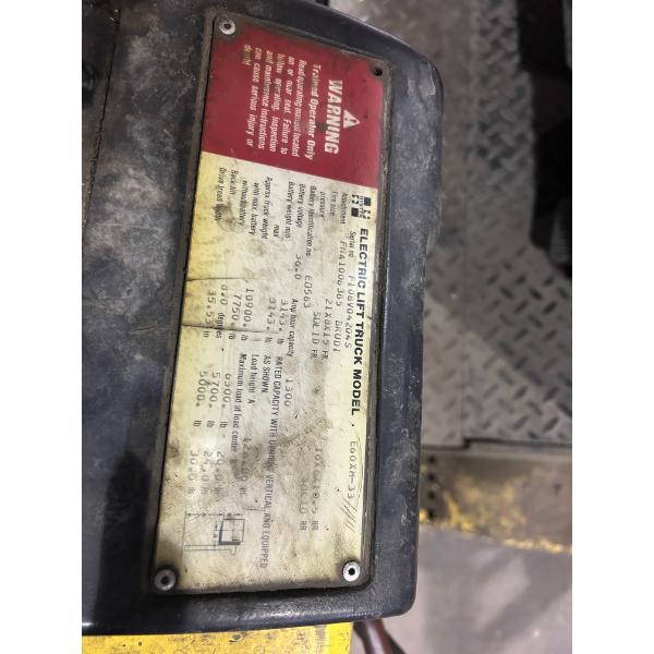 Salvage - 1995 Hyster Forklift (950068) - Image 6