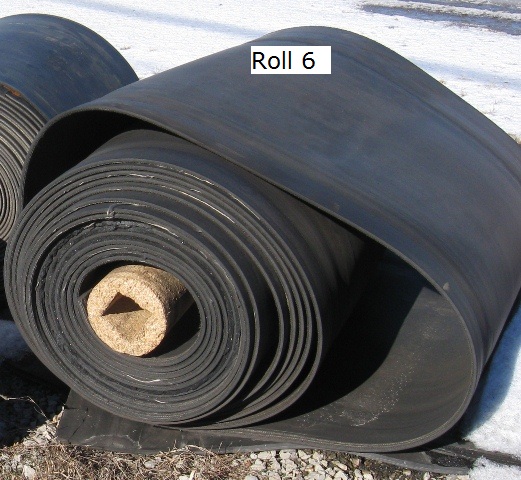 Fabric Conveyor Belt (53 inches)  Roll 6