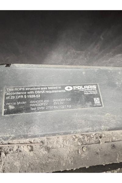 2011 Polaris Ranger ATV (980496) - Image 3