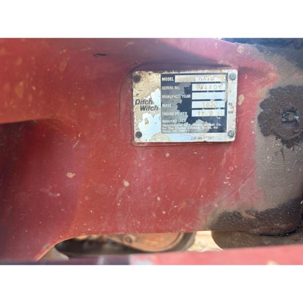 2005 Ditch Witch MX15 Mini Hydraulic Track Excavator with S8B Trailer (960129 and 911372) - Image 7