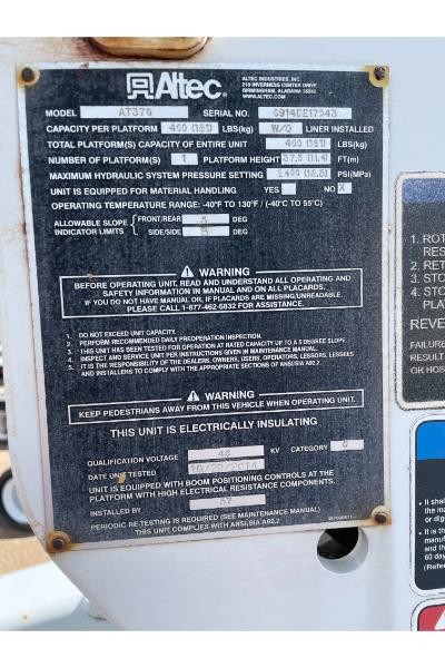 2014 Ram 5500 Ariel Manlift (680920) - Image 8