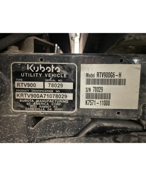 2007 Kubota RTV900 Utility Vehicle - Image 3