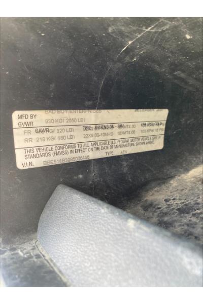 2007 Bad Boy ATV - Image 7