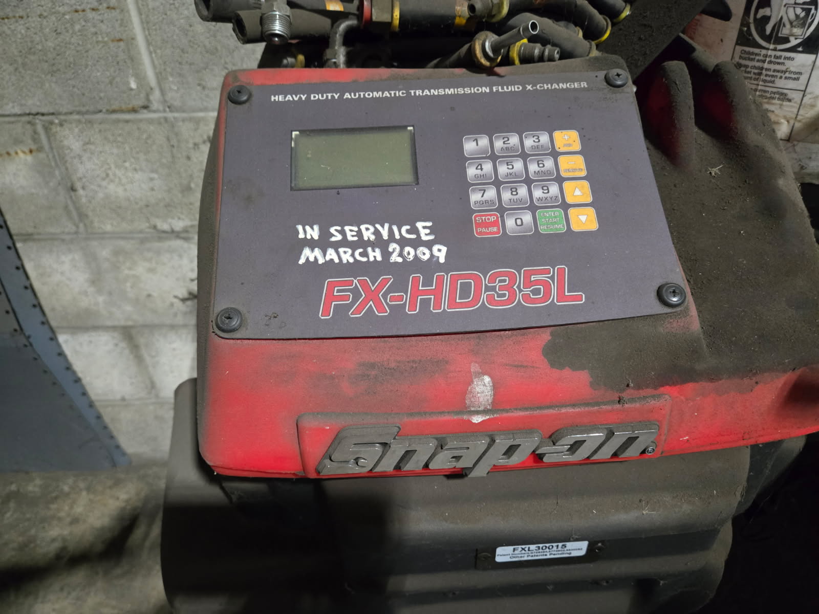 Snap-On Heavy Duty Automatic Transmission Fluid X-Changer