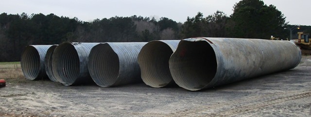 Galvanized Culvert - 72 IN X 40 FT - Qty 1 / Lot 2